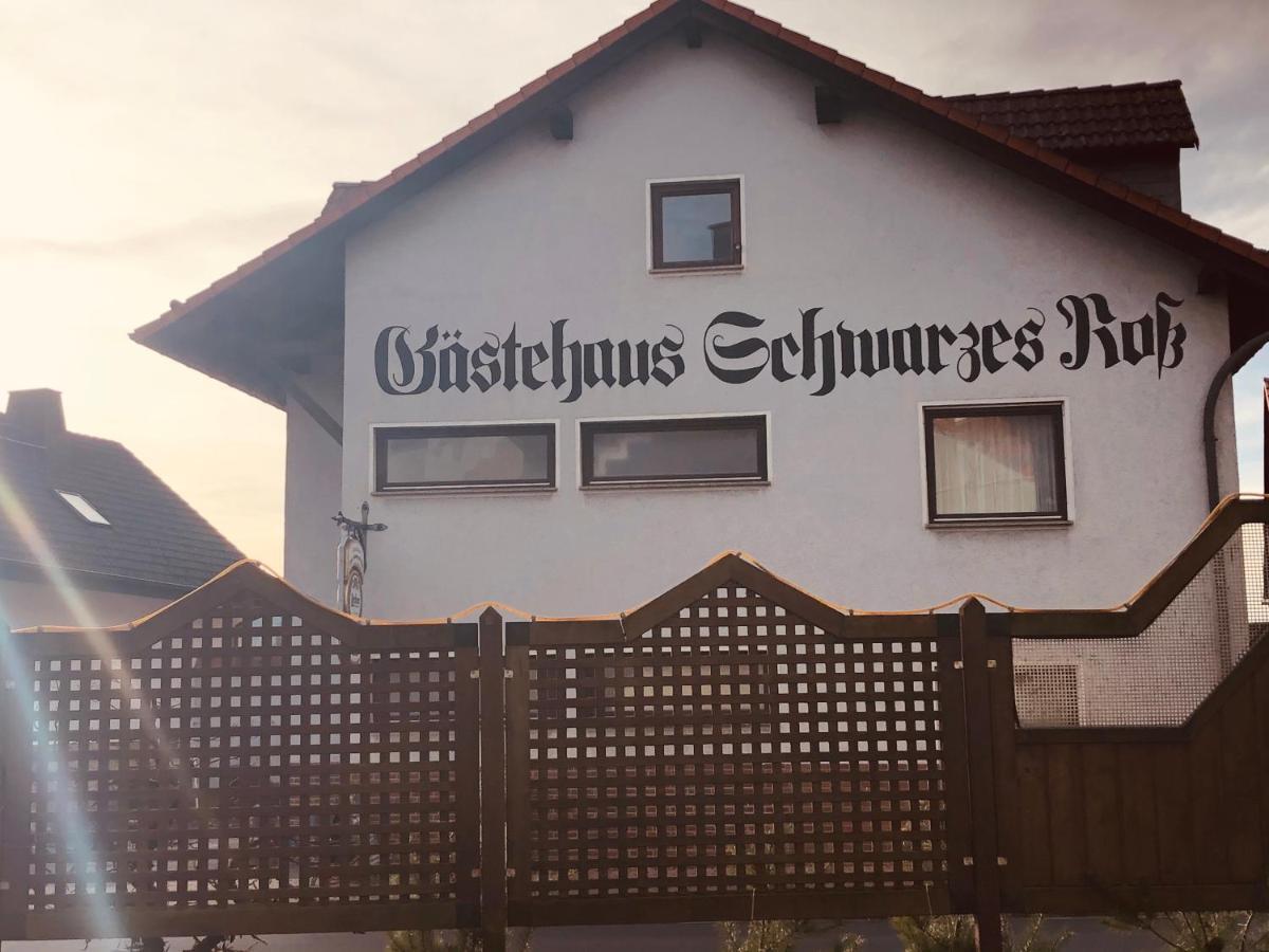 Landgasthof "Zum Schwarzen Ross" Hotel Eichenzell Kültér fotó